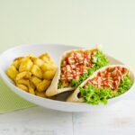 「スパイシーグリルドチキンピタサンド」イートイン・税込み1,848円