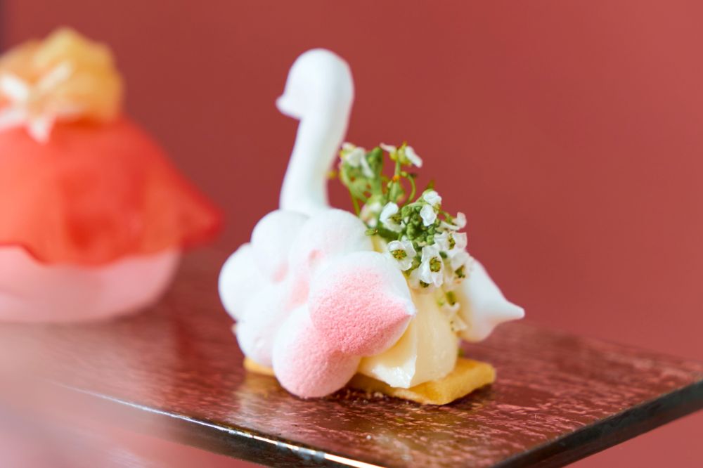 「ピーチ・パルフェ・アフタヌーンティー」イメージ