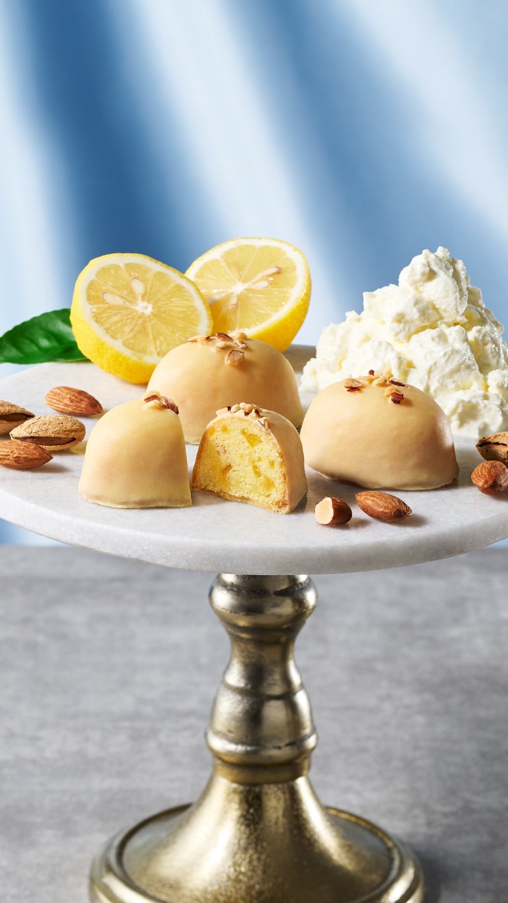 「レモンケーキ〔マスカルポーネ＆アーモンド〕」イメージ
