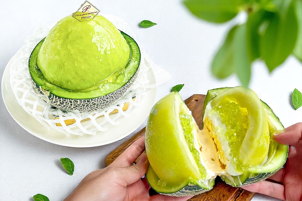 メロンケーキ「メロンボート」イメージ