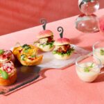 「ピーチ・パルフェ・アフタヌーンティー」イメージ