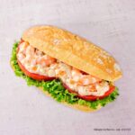 「チャバッタサンド 海老&サーモンクリームチーズ」税込み560円