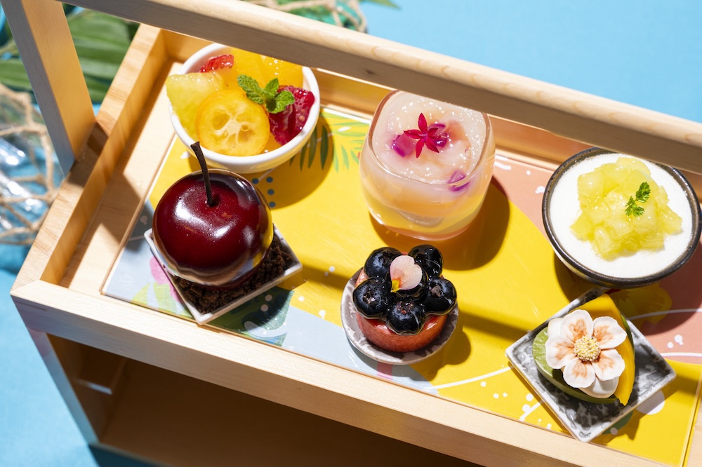 「夏のアフタヌーンティーセット」イメージ