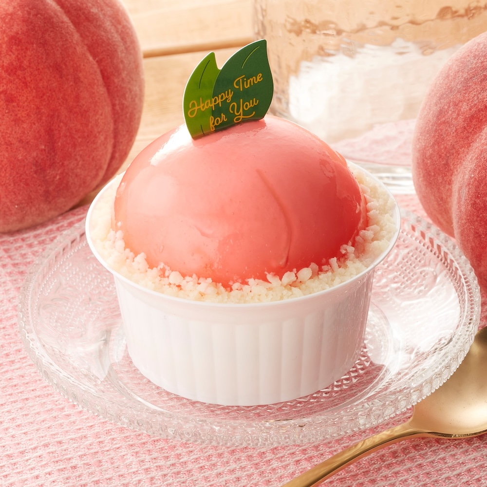 「まんまる白桃ケーキ」イメージ