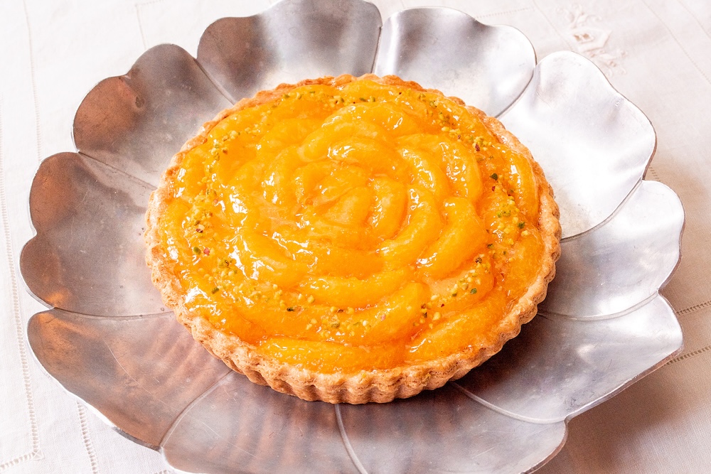 「オレンジとチョコレートのタルト」イメージ