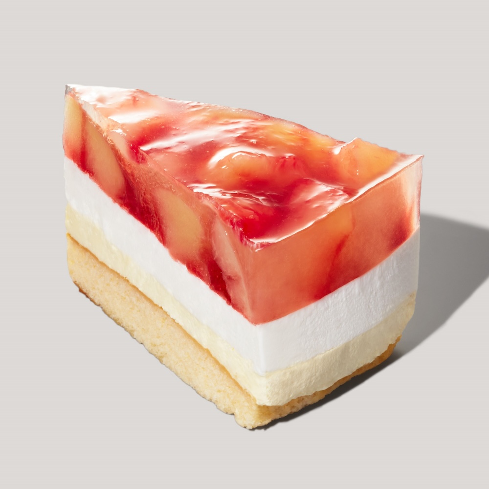 「ピーチ&ミルクケーキ」税込み580円