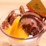 「オランジュショコラナッツパフェ」税込み450円