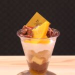 「オランジュショコラナッツパフェ」税込み450円