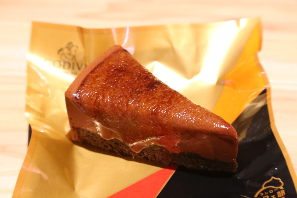 「ショコラブリュレレアチーズケーキ」税込み380円