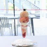 8月31日まで販売される「THE TOWER まるごと桃」税込み2,640円