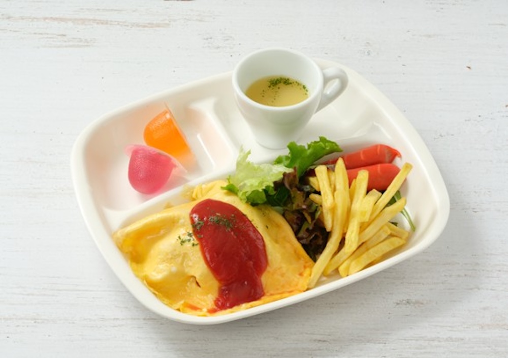 「キッズメニュー」税込み528円〜