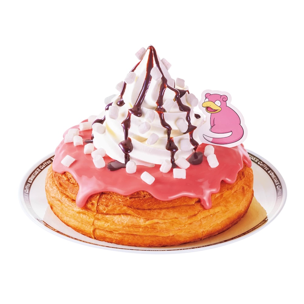 「ヤドンのいちごチョコシロノワール(ヤドンピック付き)」イメージ