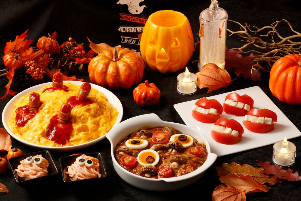 ディナービュッフェ「秋の味覚とハロウィーンフェア」税込み6,000円（サービス料含む）