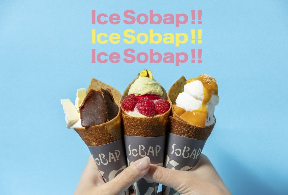 夏季限定「ICE SOBAP」3種のイメージ