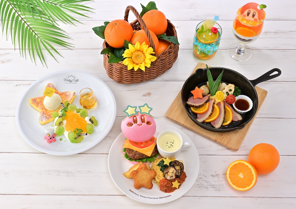 「カービィカフェ Summer 2025」メニューイメージ