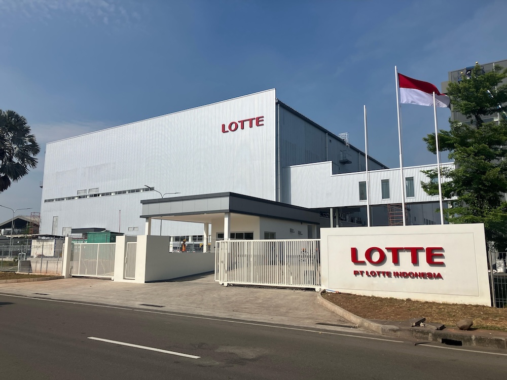 「ロッテインドネシア」工場イメージ