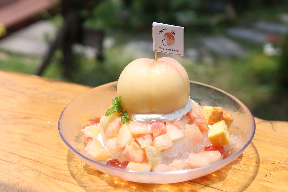 夏季限定「もももももものかき氷」イメージ