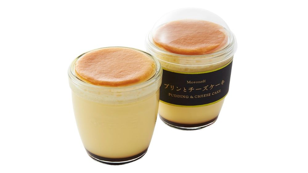 「プリンとチーズケーキ」イメージ