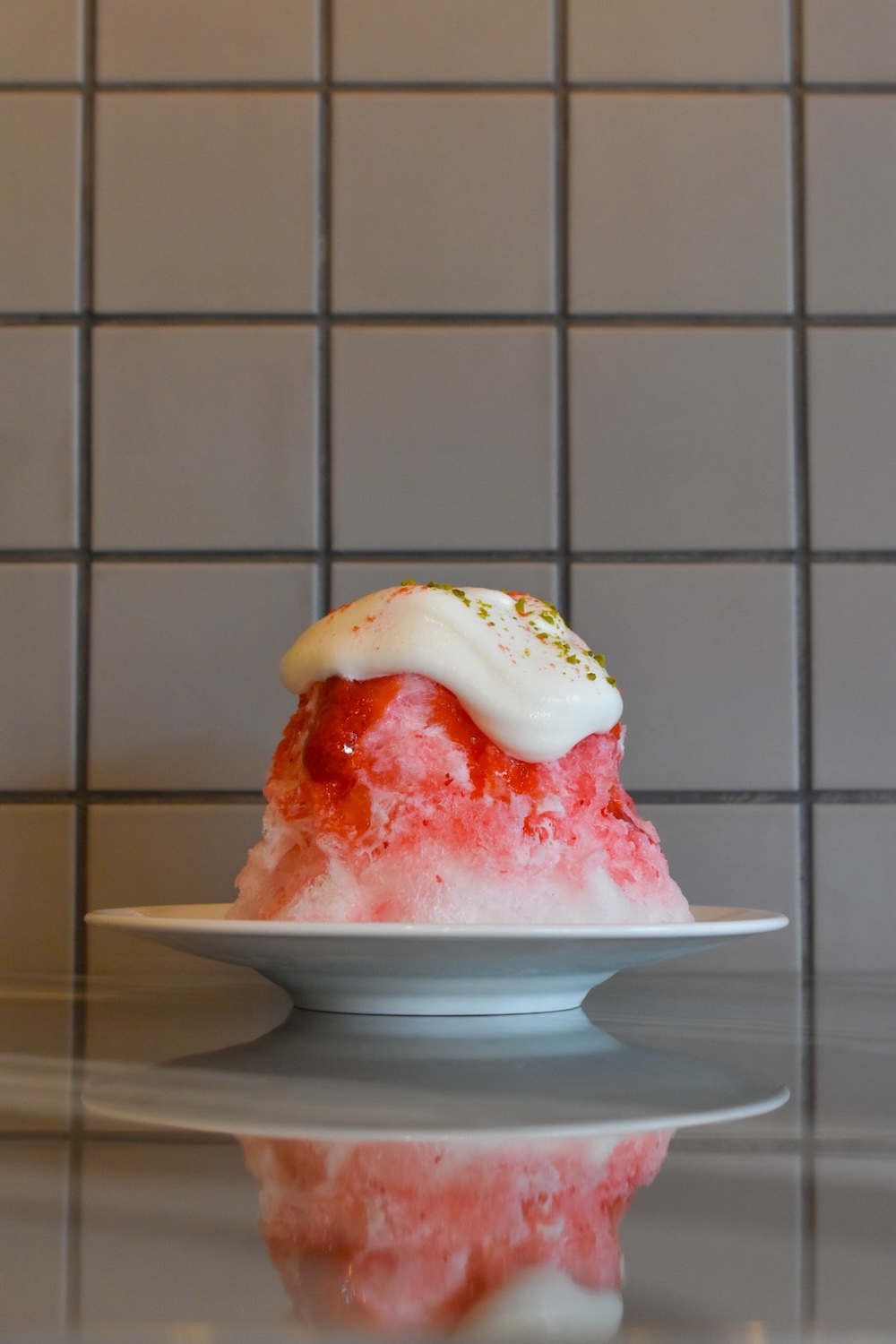 「Amaou Strawberry Rare Cheesecake Shaved Ice」税別2,080円
