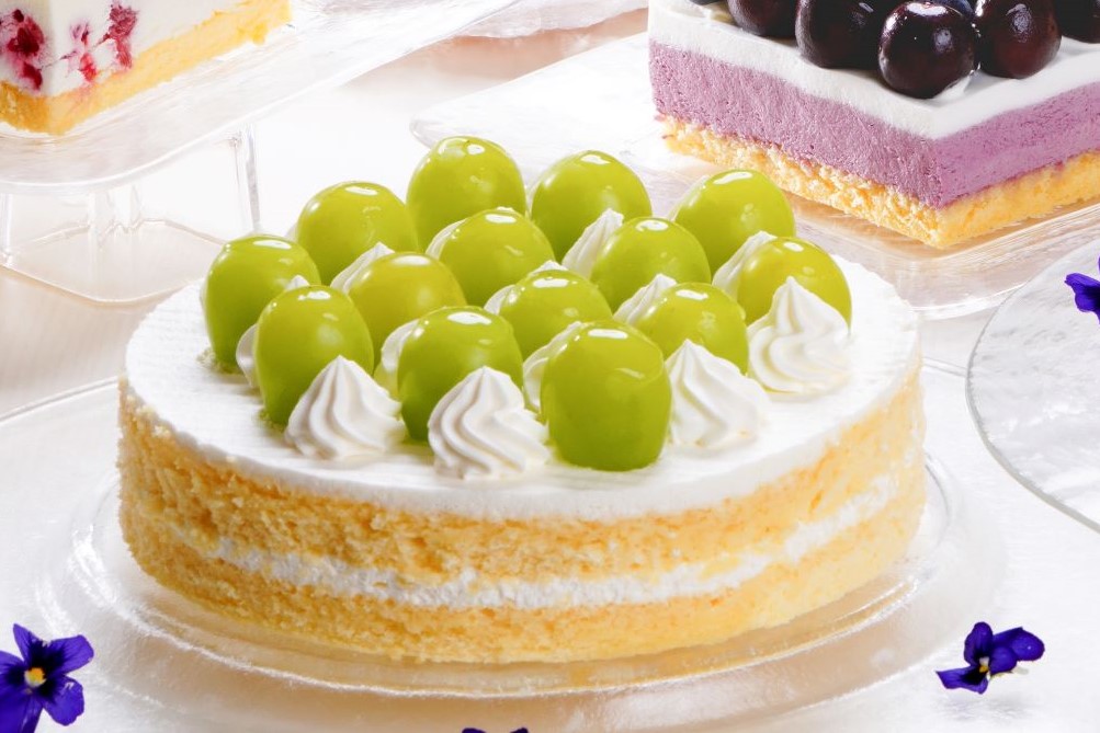 「シャインマスカットのショートケーキ」イメージ