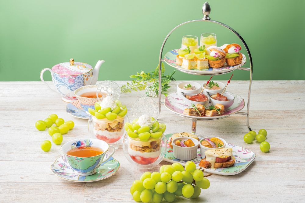 「AFTERNOON TEA with “SIROCCO”『シャインマスカット』」イメージ