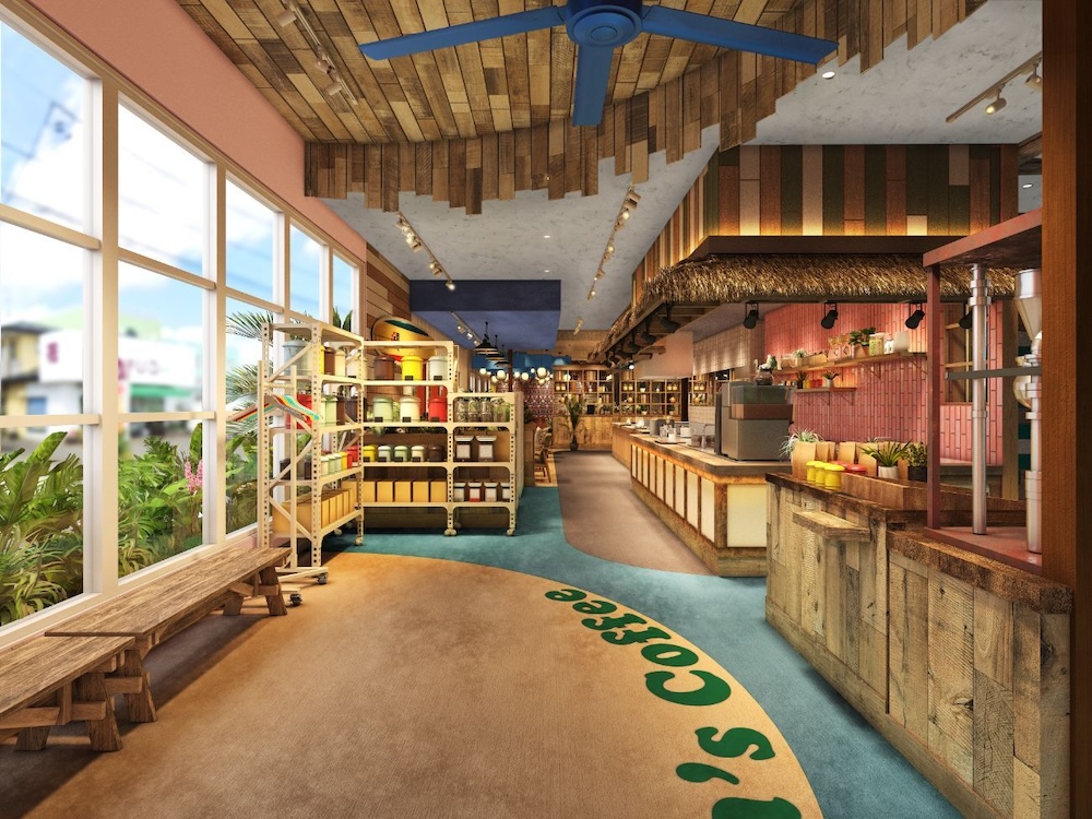 「コナズ珈琲 郡山店」内観イメージ