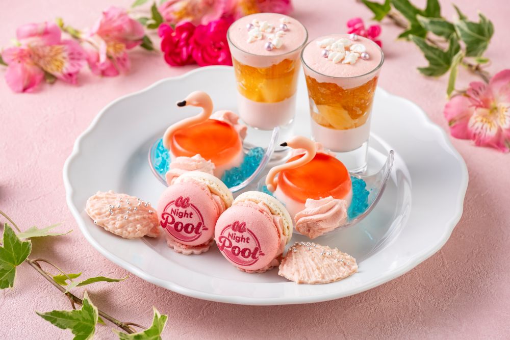 「Peach Afternoon Tea ‐Collaboration with CanCam Night Pool‐」イメージ