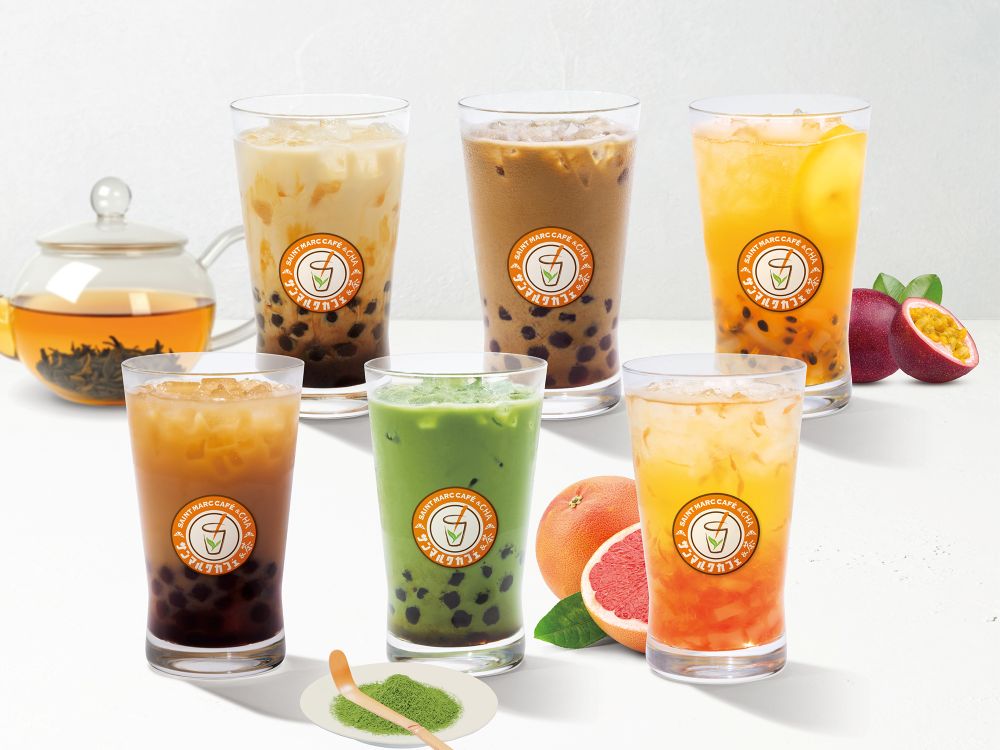 ドリンクメニュー6種のイメージ