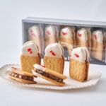 「フェアリークリームウィッチ フルーツケーキ生バターサンド」5個入り・税込み2,200円(店頭では単品購入可。税込み440円〜)