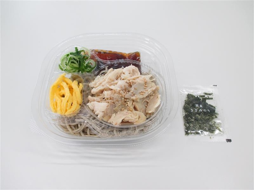 「久保ちゃんの冷し鶏ぶっかけそば」税込み604円