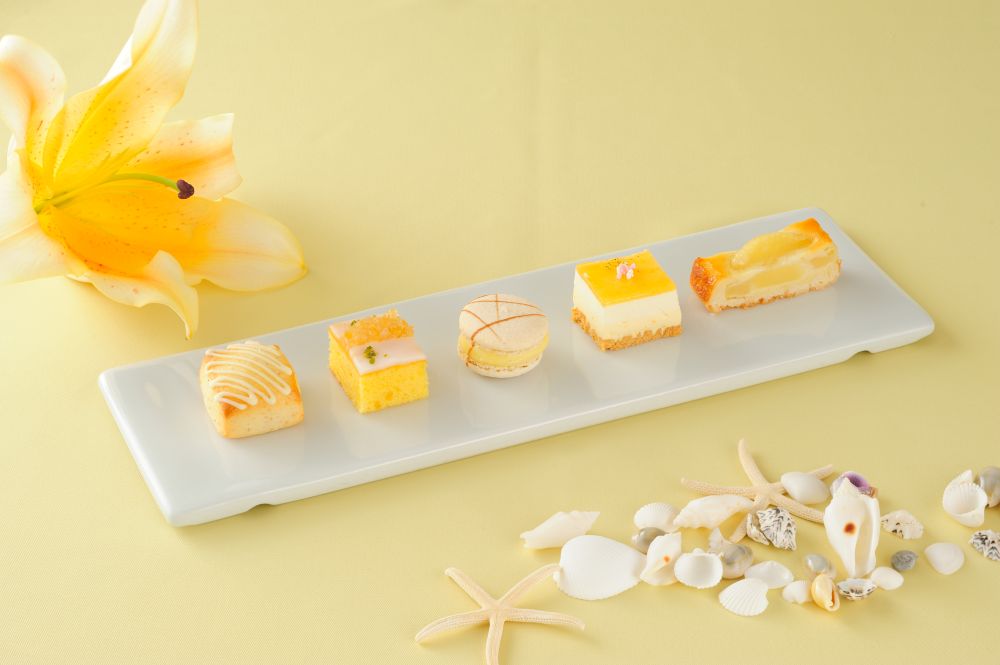 「“Jaune”et“Blanc”~涼をはこぶ、桃のアフタヌーンティー~」イメージ