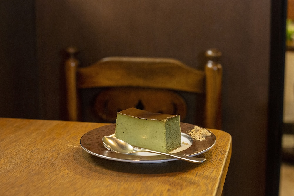 「抹茶プリン」税込み852円