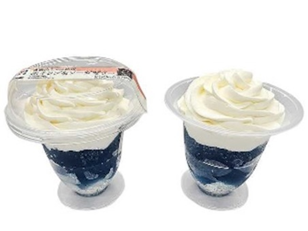 「富士山ミルク使用 ホイップ＆ソーダゼリー」税込み270円
