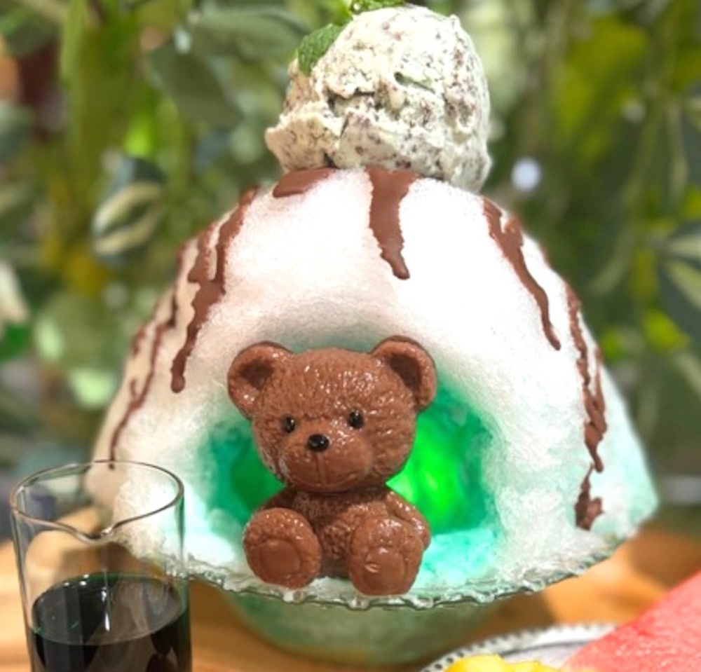 「かまくらかき氷 チョコミント」税込み1,680円