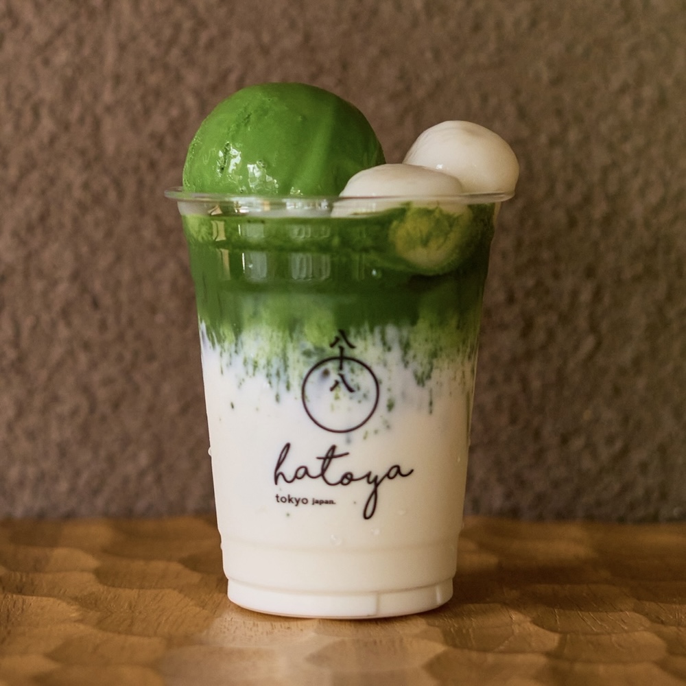 「抹茶白玉ラテフロート」税込み1,480円