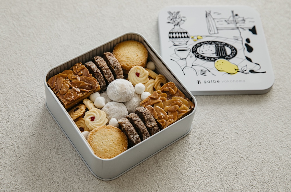 「galbeのクッキー缶」税込み3,500円