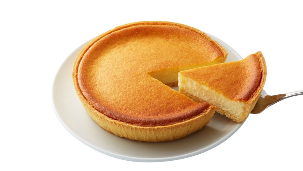 ロングセラー商品の「クリームチーズケーキ」税込み1,296円