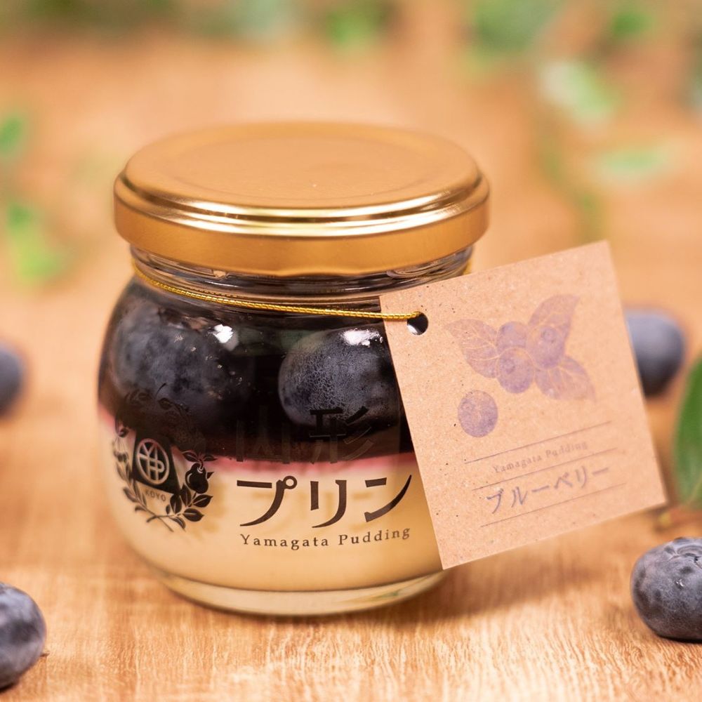 「ブルーベリープリン」税込み518円