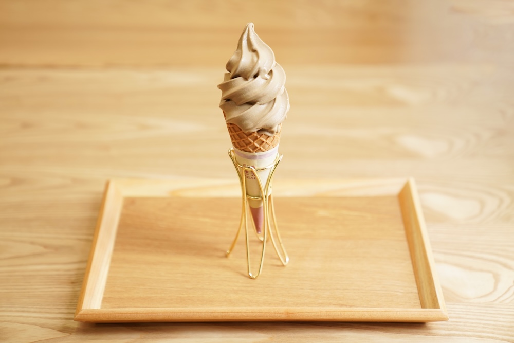 「焙じ茶ソフトクリーム」イメージ