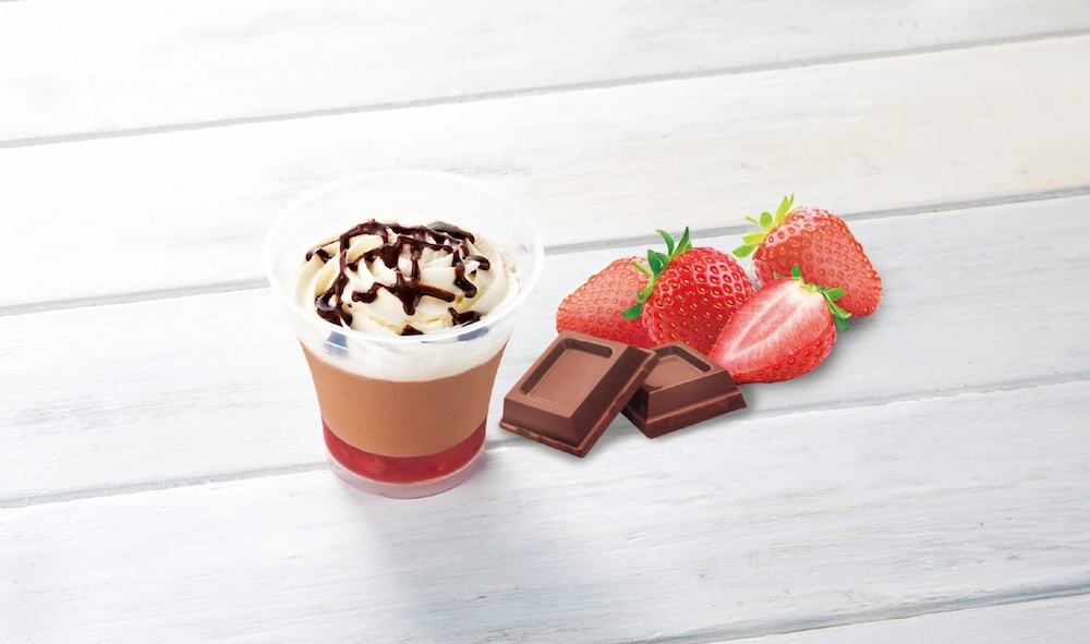 「とろけるチョコプリン ストロベリー」イメージ