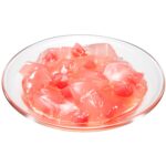 「果肉入り ピーチゼリー」税込み90円