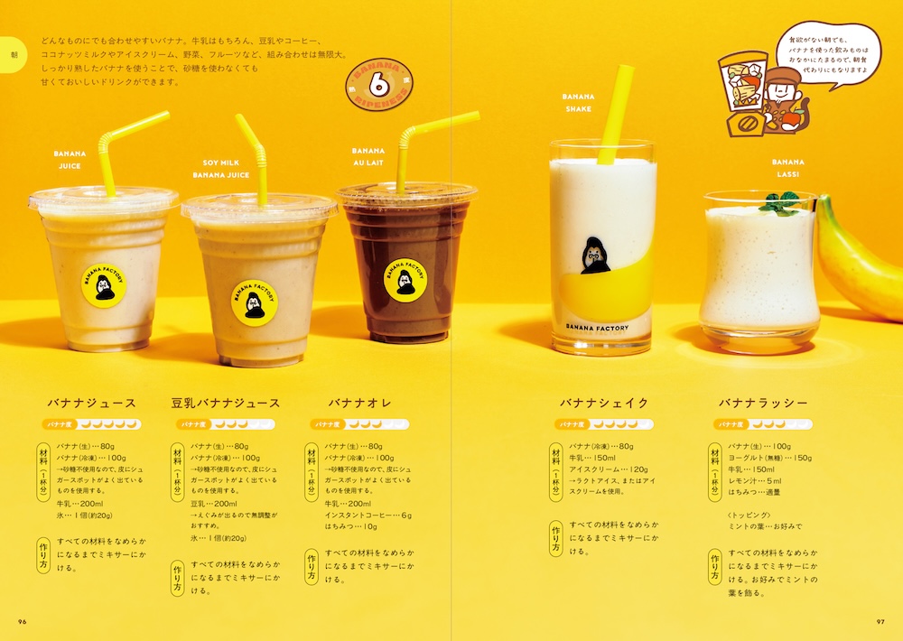「毎日食べたい！バナナのレシピ」イメージ