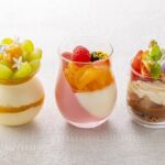 ヒルトン東京の新ミニパフェ3種のイメージ