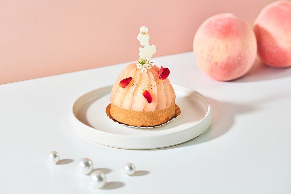 「ローブ ド マリエ ~MOMOとアールグレイのタルト~」税込み1,100円