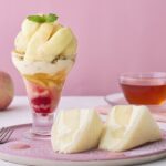 「白桃づくしのスイーツプレート（福島県伊達市のあかつき使用）」イメージ