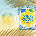 7月8日より発売される「ソルティグレフルグミ」税込み198円