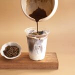 「焙じ茶ラテ」イメージ