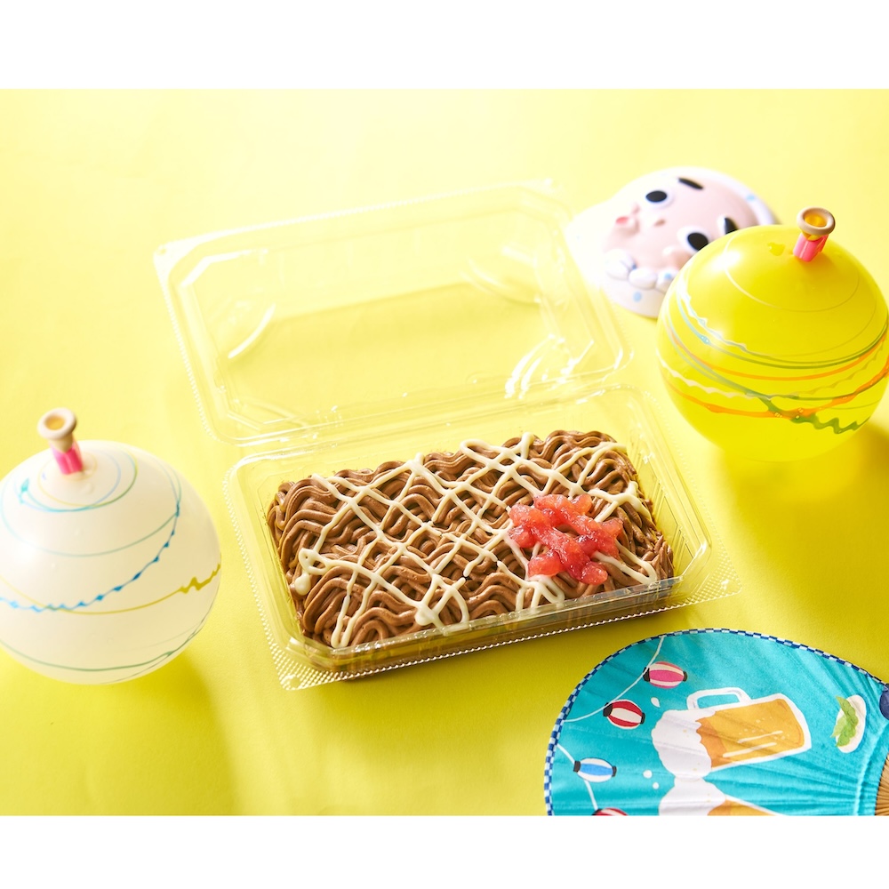 「焼きそばみたいなショコラケーキ」イメージ