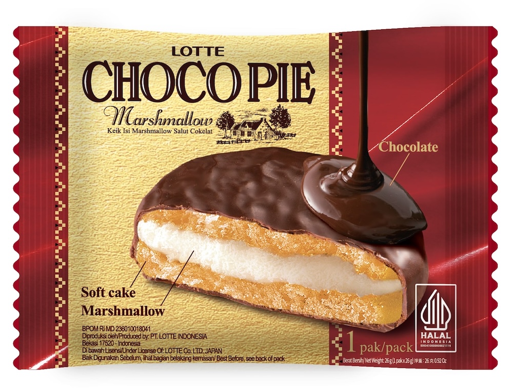 ロッテインドネシア「チョコパイ」イメージ