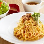 「炙り明太子の生パスタ」税込み1,529円